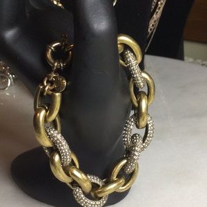 J Crew Linked bracelet
